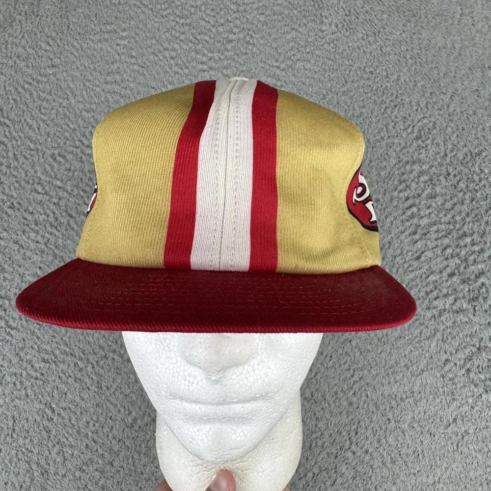 San Francisco 49ers Helmet Hat Snapback by Louisville Mfg NFL Vintage 70s 80s‎